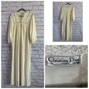Vintage Christian Dior maxi  women’s night gown